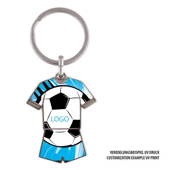 Promotional Football Kit Metal Keyring - Image 6