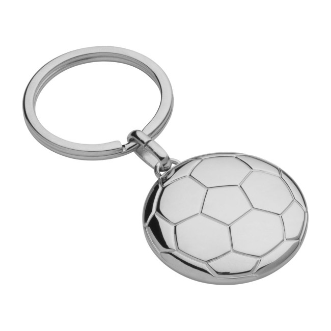 Promotional Round Metal Keyring - Image 3