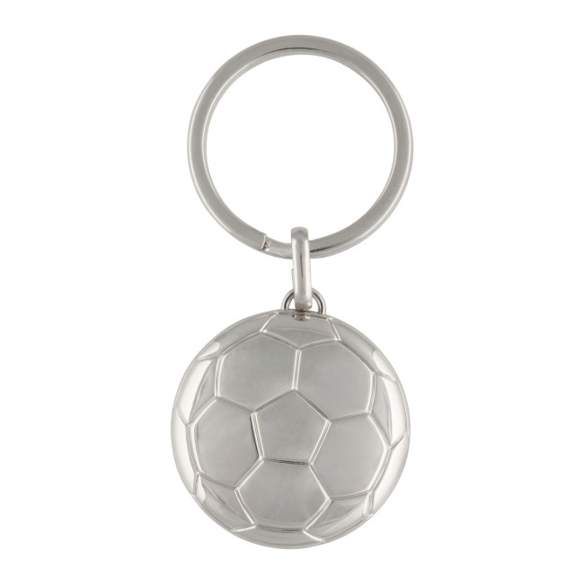 Promotional Round Metal Keyring - Image 4