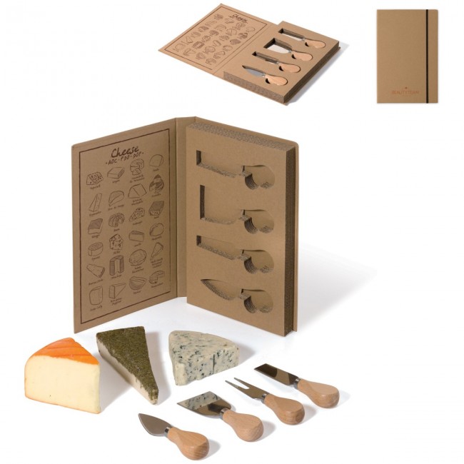 Promotional Bookstyle cheese set - Image 2