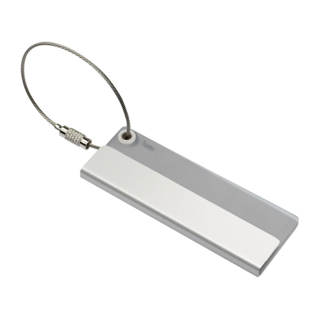 Promotional Metal Cable Luggage Tag - Image 1