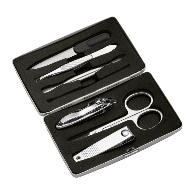 Promotional Silver Manicure Set - Image 1