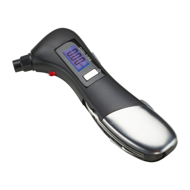 Promotional Tire gauge with torch - Image 1