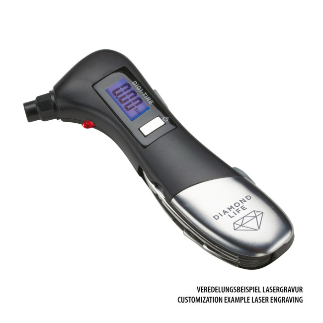 Promotional Tire gauge with torch - Image 5