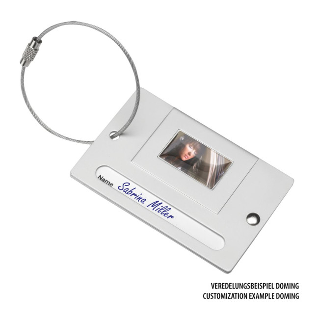 Promotional Abbeville Luggage tag - Image 2