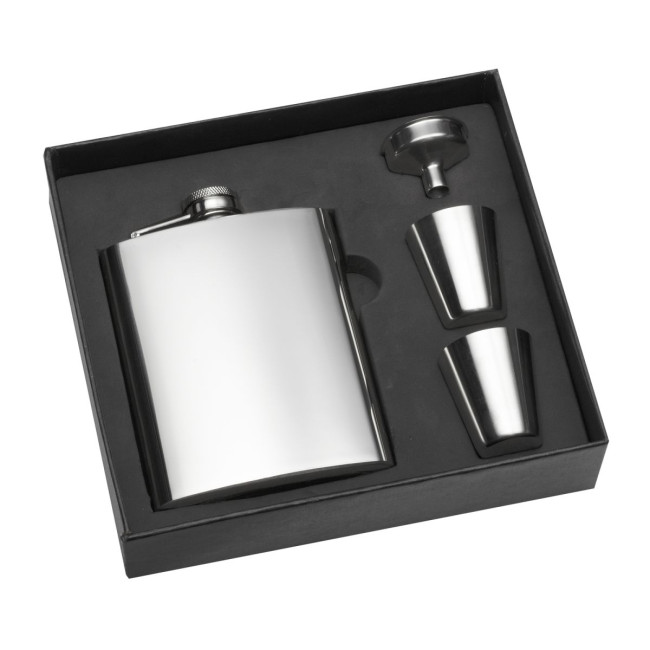 Promotional Charkiv Hip flask - Image 2