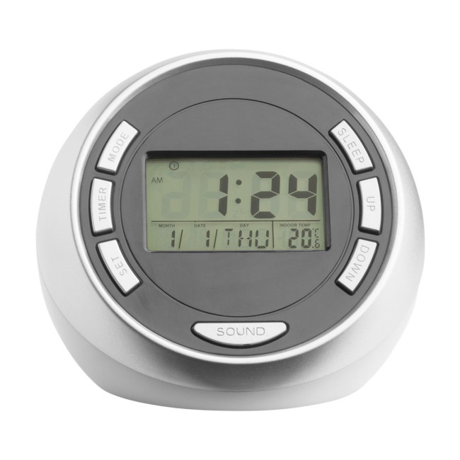 Promotional Desk clock with alarm function - Image 3