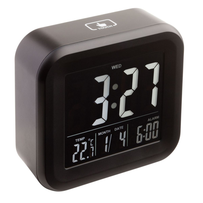 Promotional Alarm clock with thermometer - Image 1