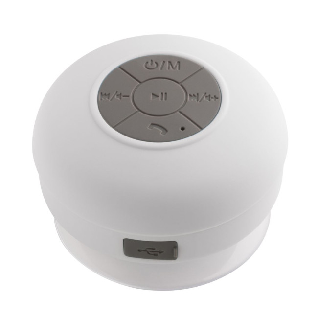 Promotional Avignon Bluetooth shower speaker with radio - Image 1