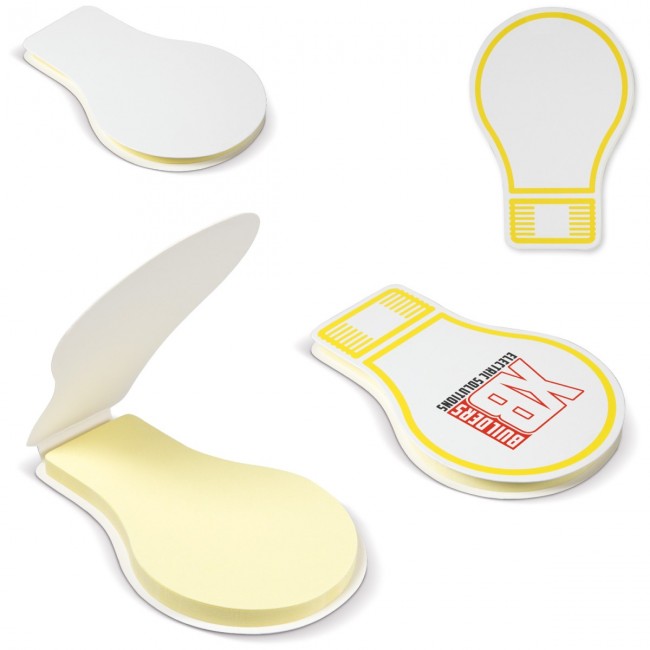 Promotional Adhesive notes lightbulb - Image 2