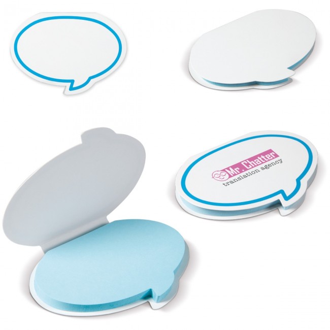 Promotional Adhesive notes speech bubble - Image 2