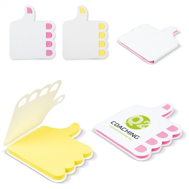 Promotional Adhesive notes Thumbs-up - Image 2