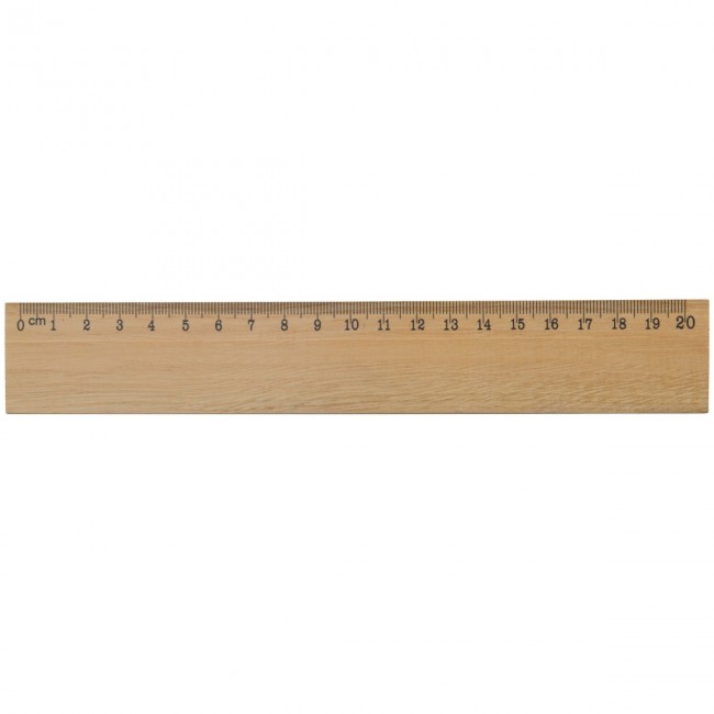 Promotional Ruler wood 20cm - Image 2