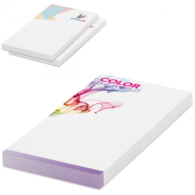 Promotional 25 adhesive notes, 50x72mm, full-colour - Image 2