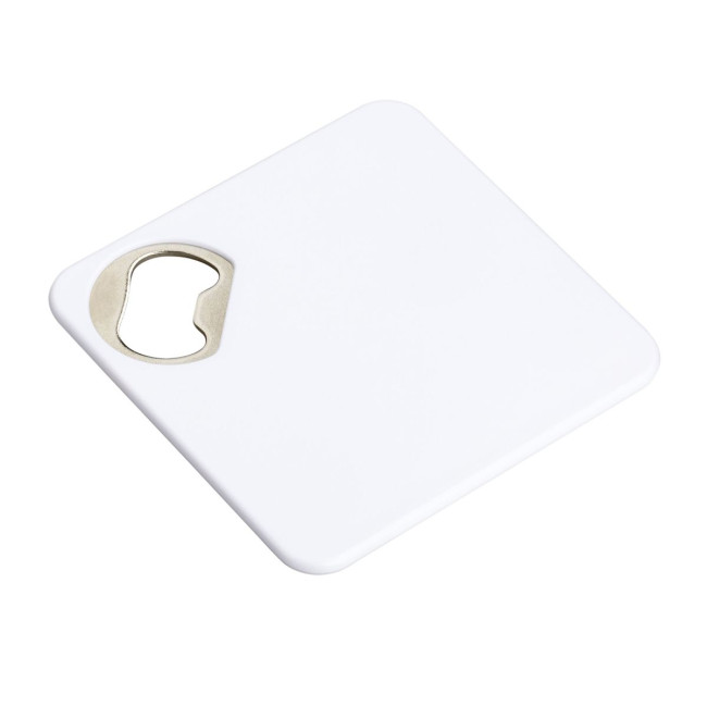 Promotional Coaster With Bottle Opener - Image 1