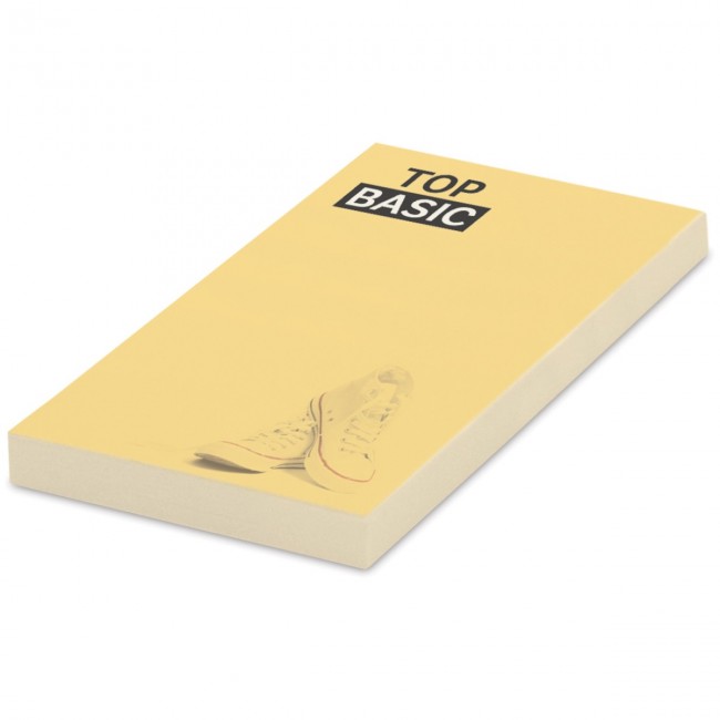 Promotional 25 adhesive notes, 50x72mm, full-colour - Image 1