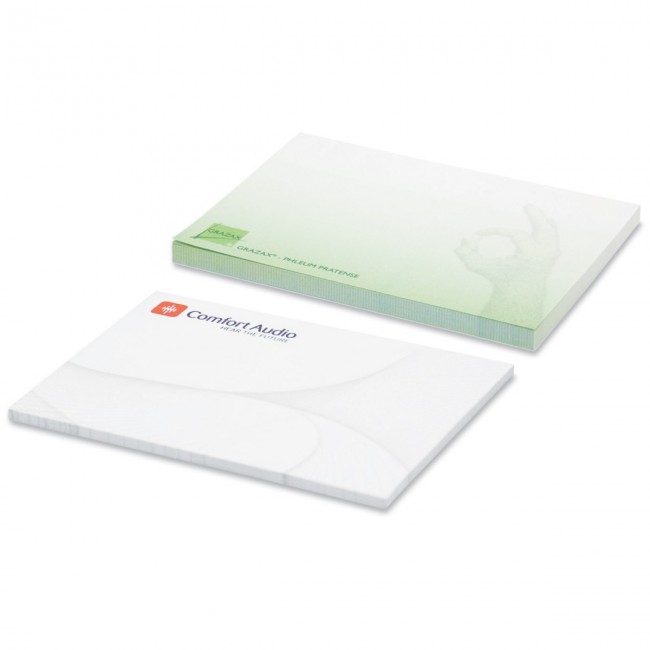 Promotional 25 adhesive notes, 100x72mm, full-colour - Image 2