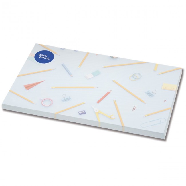 Promotional 100 adhesive notes, 125x72mm, full-colour - Image 1