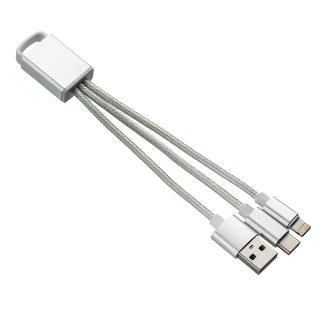 Promotional Montija Charging cable 3-in-1 - Image 1