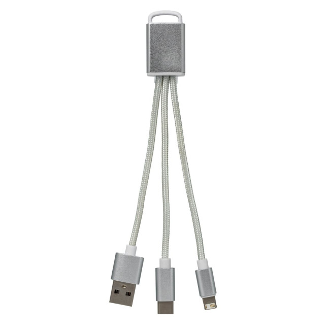 Promotional Montija Charging cable 3-in-1 - Image 2