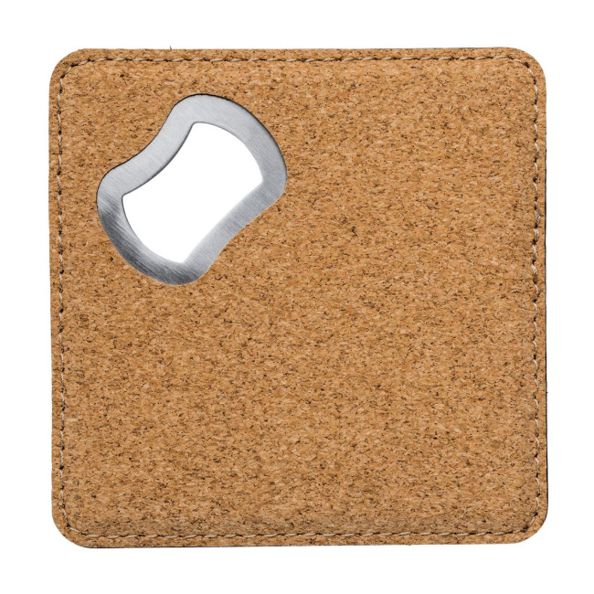 Promotional Cork Coaster & Bottle Opener - Image 2