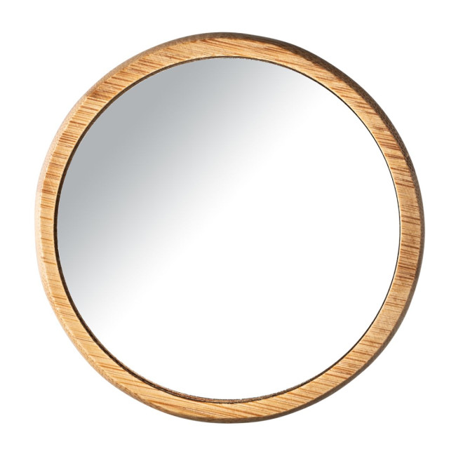 Promotional Bamboo Compact Mirror - Image 4