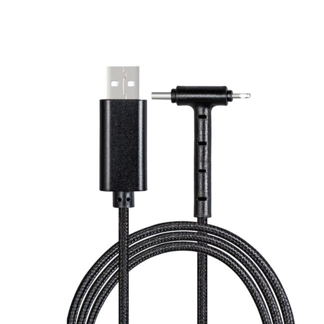 Promotional Black 3-in-1 Charging Cable - Image 1