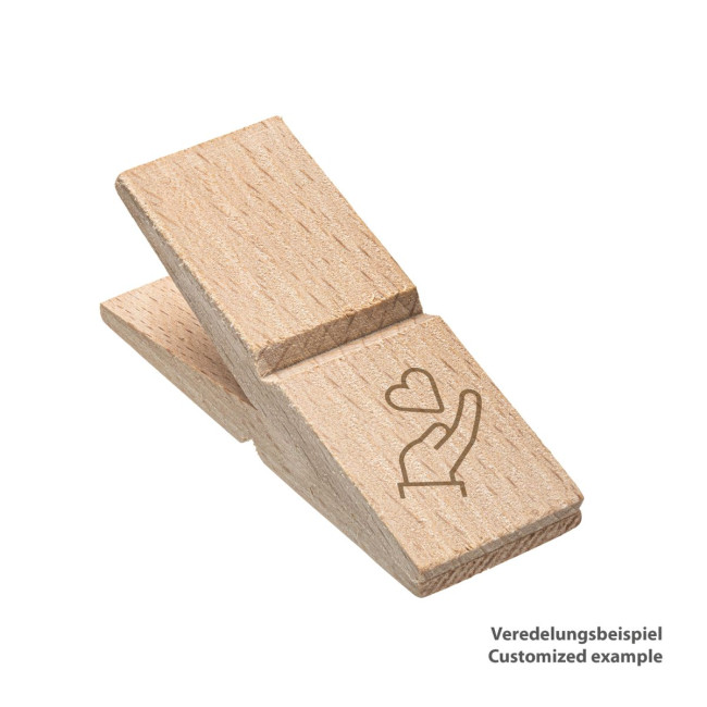 Promotional Beech Wood Magnet - Image 3