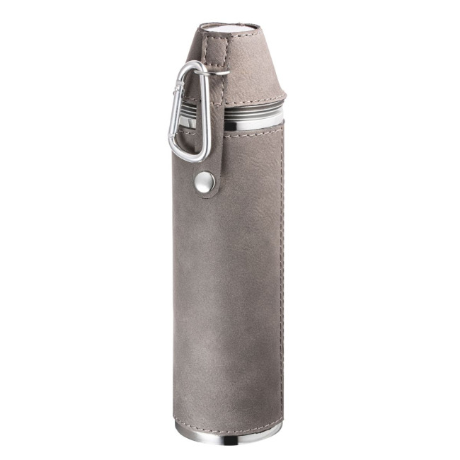 Promotional Stainless Steel Hip Flask - Image 2