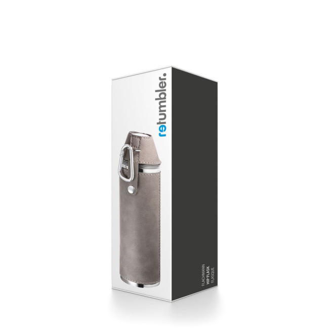 Promotional Stainless Steel Hip Flask - Image 6