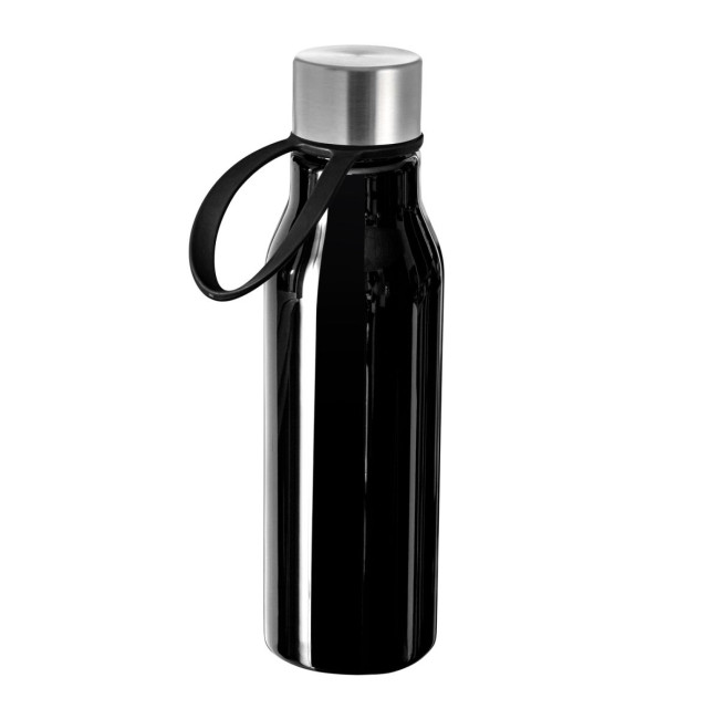 Promotional Black Plastic Drinking Bottle - Image 1