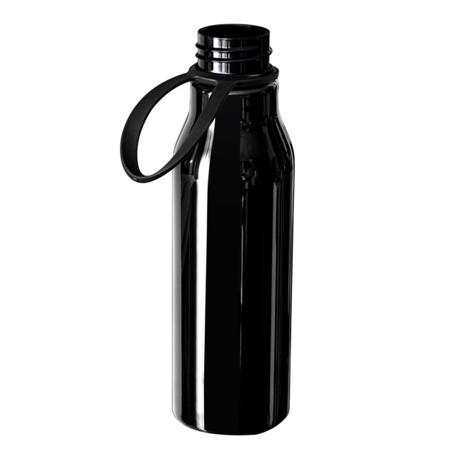 Promotional Black Plastic Drinking Bottle - Image 2