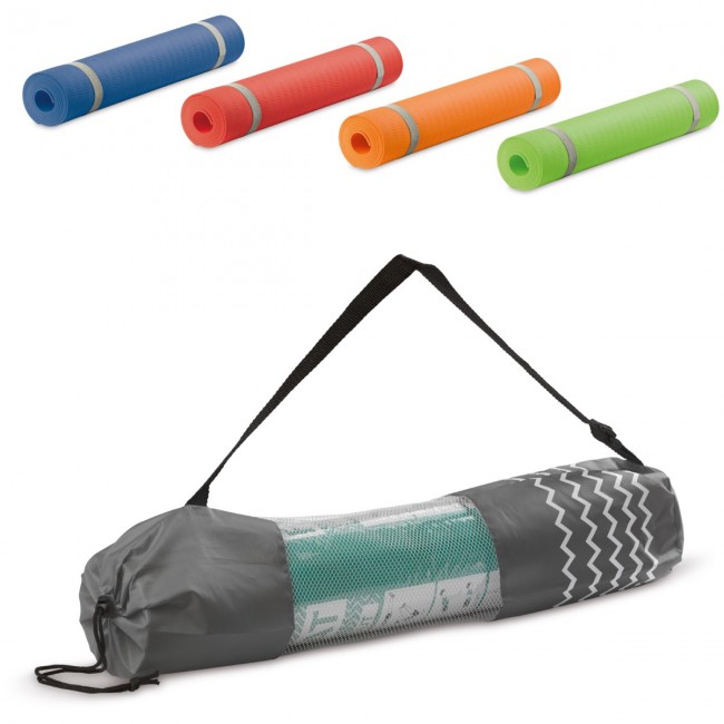 Promotional Fitness-yoga mat with carrier - Image 1