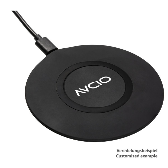 Promotional Matt Black Wireless Charger - Image 4