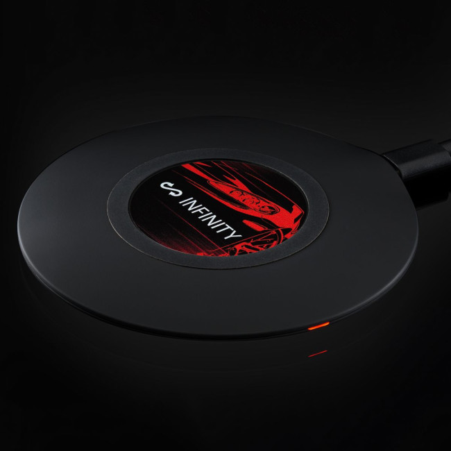 Promotional Matt Black Wireless Charger - Image 5