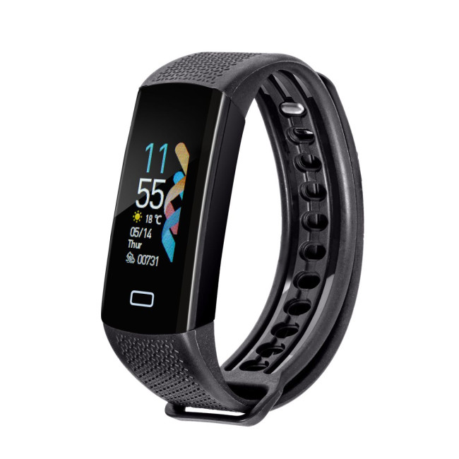 Promotional Black Bluetooth Smartwatch - Image 1