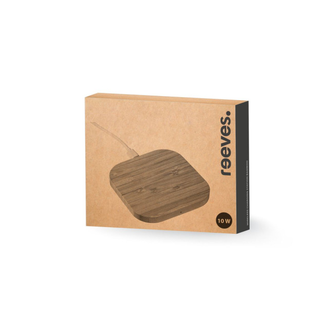 Promotional Bamboo Wireless Charger - Image 5