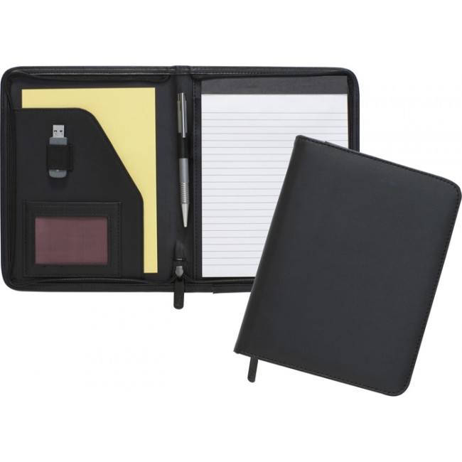 Promotional Dartford A5 Zipped Folio