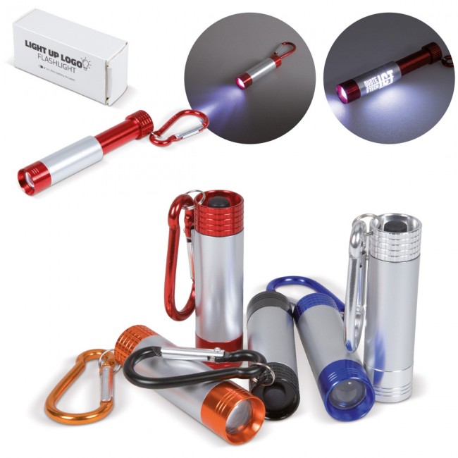 Promotional Light-up logo flashlight - Image 1