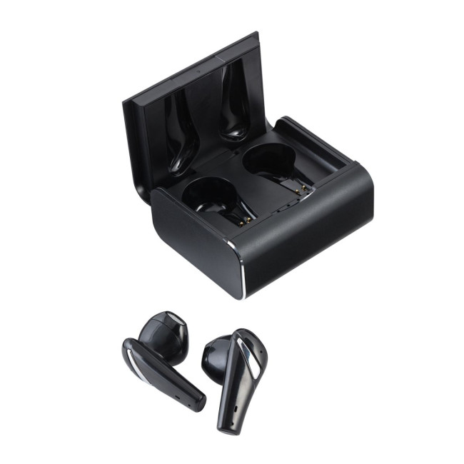 Promotional Wireless Earphones & Charging Case - Image 1