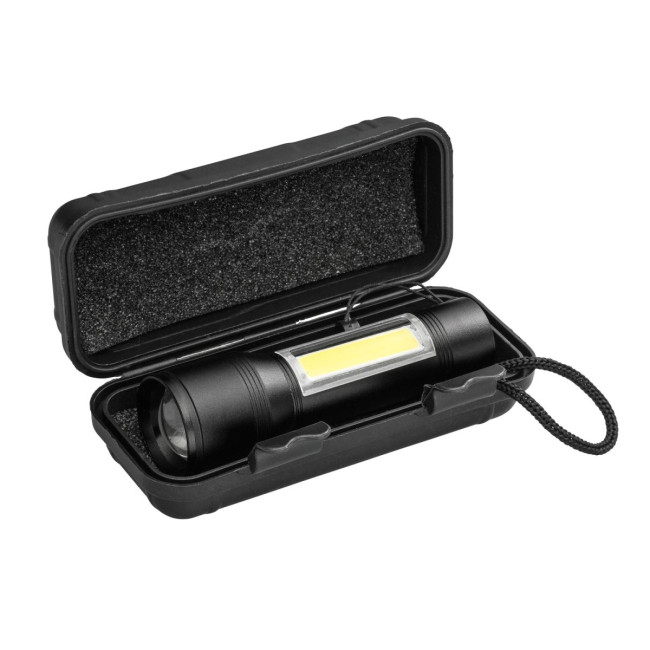 Promotional Rechargeable Aluminium Torch - Image 2