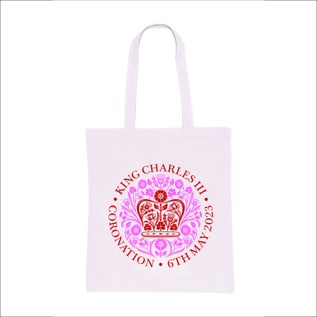 Promotional Printed Coronation 5oz Cotton Shopper