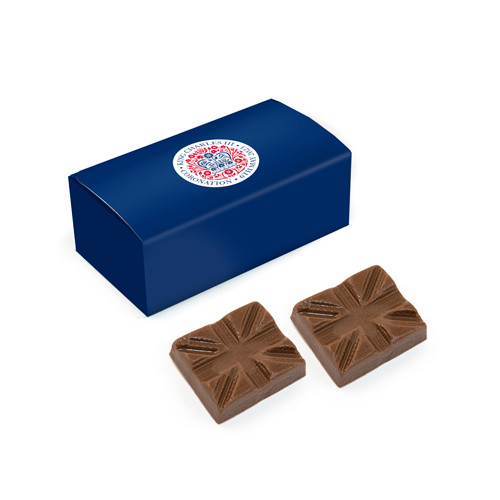 Promotional Branded Mini Cuboid Coronation Chocolates