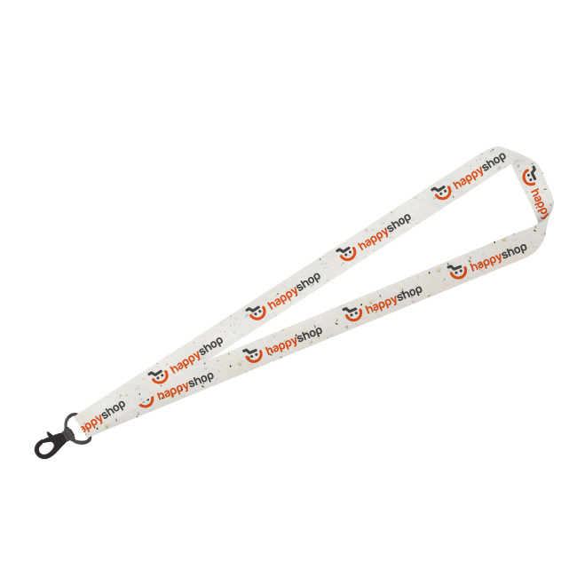 Promotional Seeded Paper Lanyards