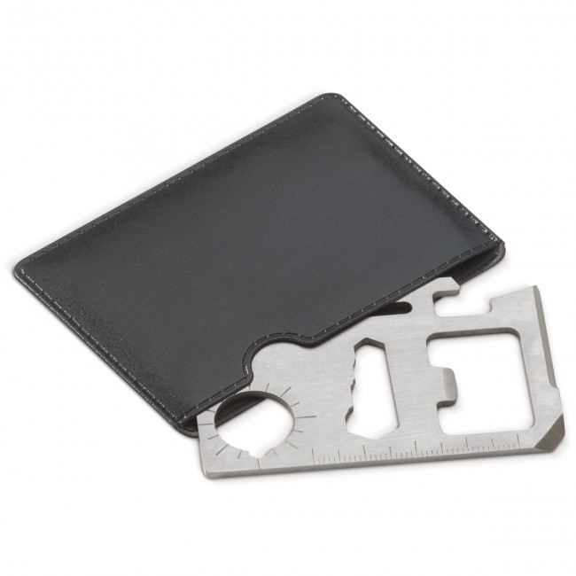 Promotional Multi-tool in PU leather case - Image 2