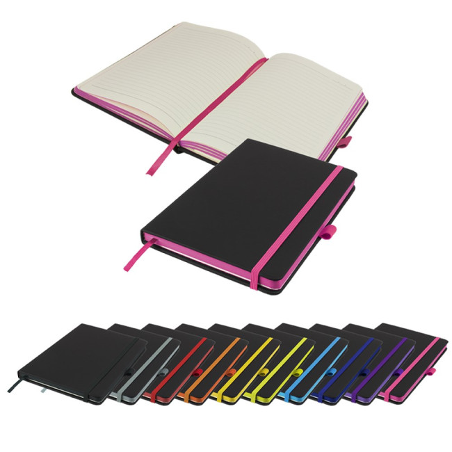 Promotional A5 DeNiro Edge Notebook & Pen Set