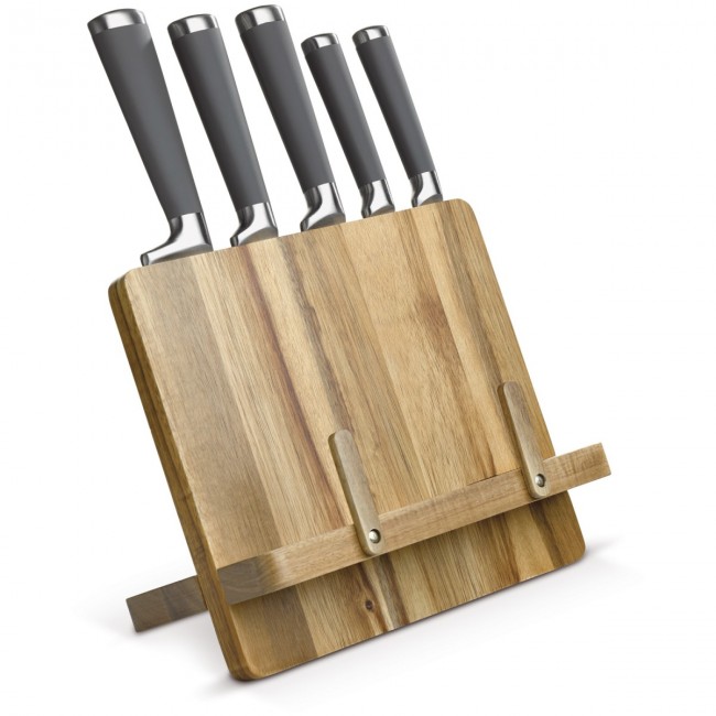 Promotional Knifestand 5pc / cookbook holder - Image 1