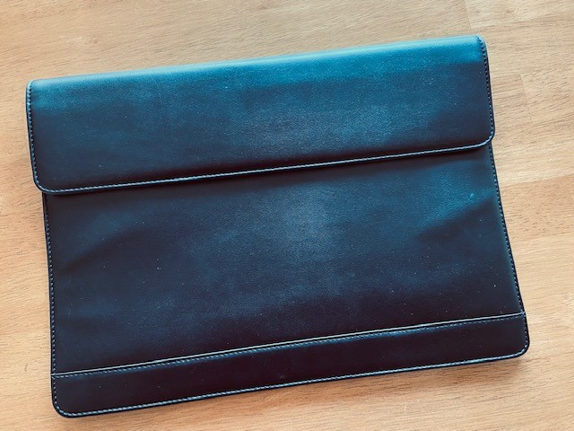 Promotional Biodegradable Leather Tablet Sleeve - Image 2