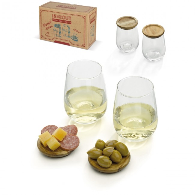 Promotional Set of 2 tapas glasses - Image 2