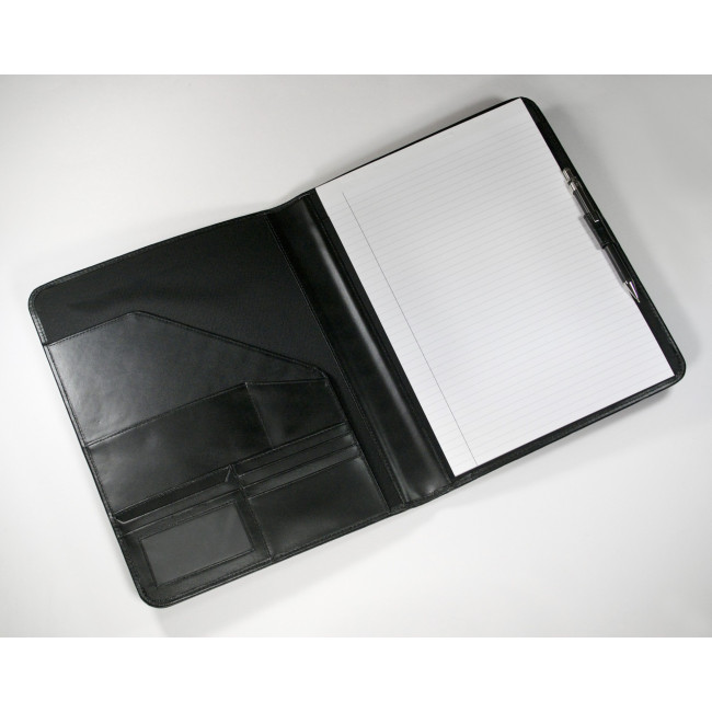 Promotional Malvern A4 Folder In Black - Image 1